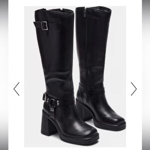 STEVE MADDEN FRANCINE BOOTS SIZE 6